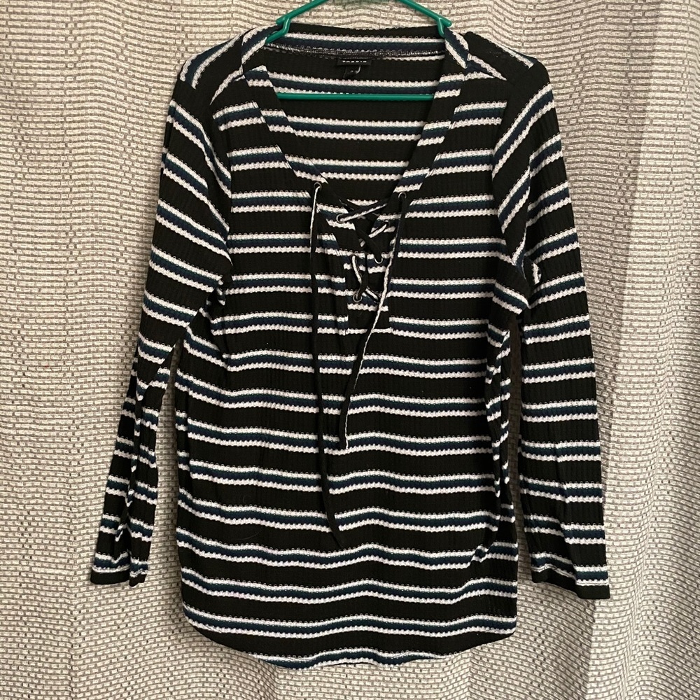 Torrid Striped Thermal size 0